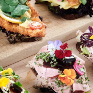 Smørrebrød for 2 personer