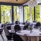 Treetop restauranten med udsigt til skov